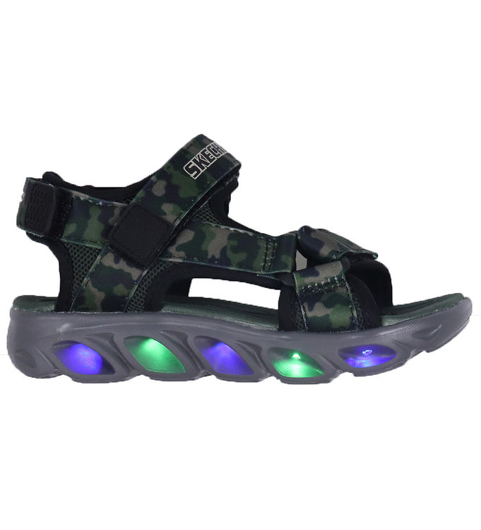 studie debat kandidat Skechers Sandaler m. Lys - Hypno-Splash - Black » Fri fragt i DK