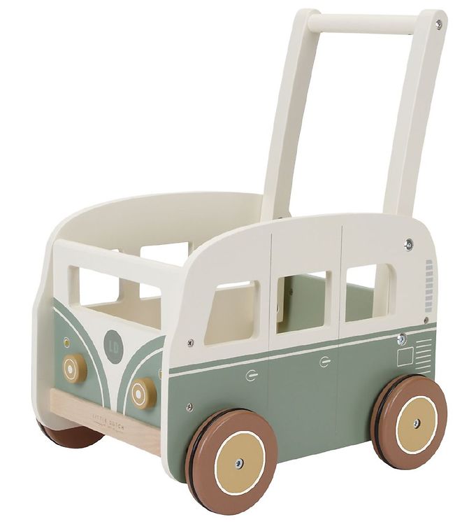 Little Dutch Gåvogn - Træ - Vintage Walker Wagon