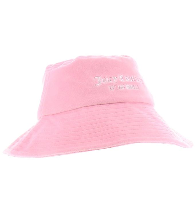 Image of Juicy Couture Bøllehat - Velour - Begonia Pink - OneSize - Juicy Couture - Teen Bøllehat (292753-4232891)