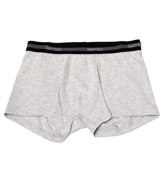 Image of Say-So Boxershorts - Gråmeleret (292599-4231314)