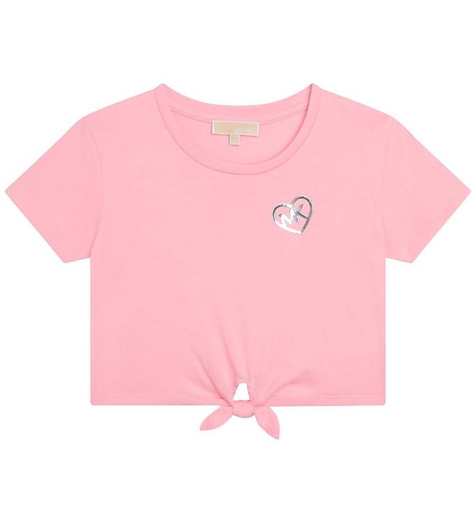 #2 - Michael Kors T-shirt - Cropped - Washed Pink