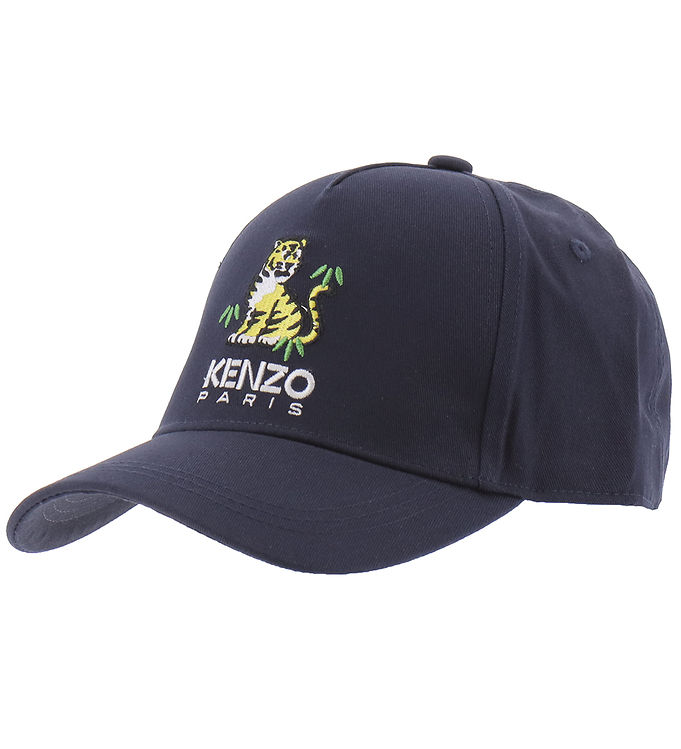 Kenzo Kasket - Navy m. Tiger