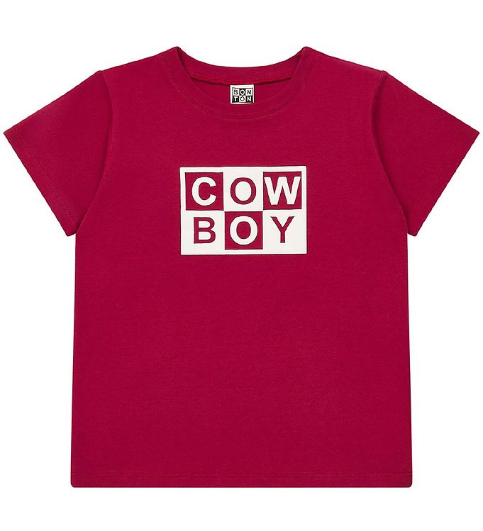 Bonton T-shirt Cowboy - Rouge Billy » Fragtfri i DK