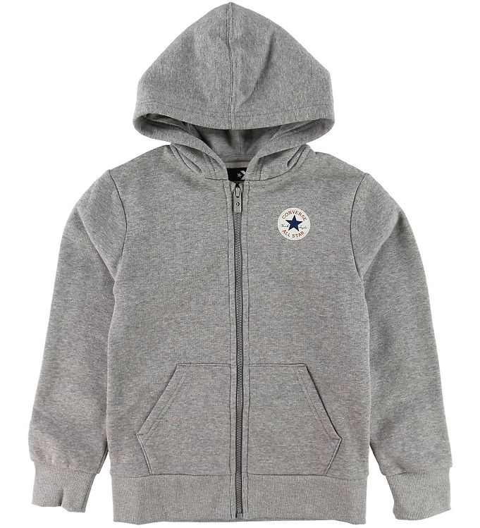 Image of Converse Cardigan - Grey Heather (292450-4212910)