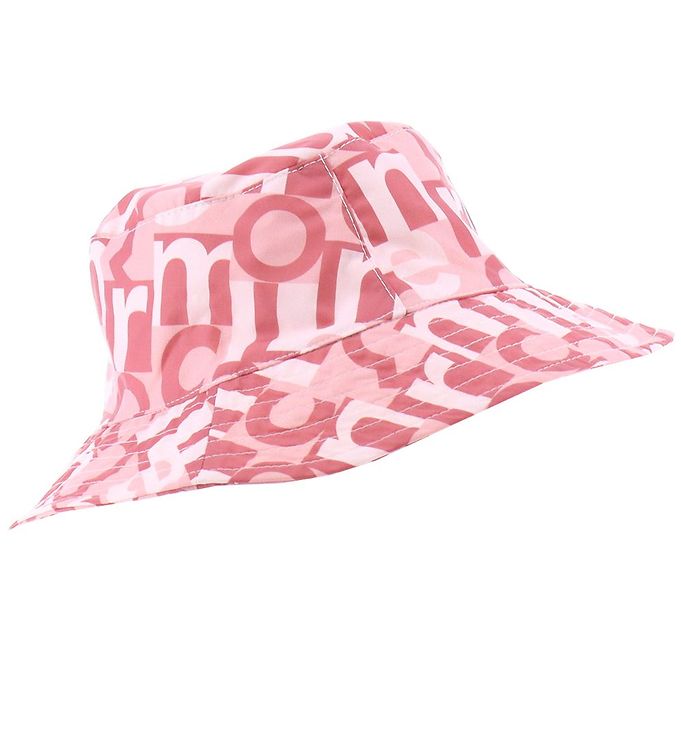 Image of Moncler Bøllehat - Rosa m. Print - 44 cm - Moncler Bøllehat (293303-4237907)