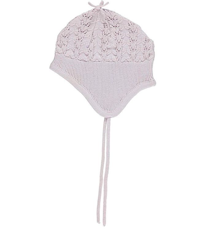 Müsli Babyhjelm - Strik - Needle Out - Baby - Soft Lilac