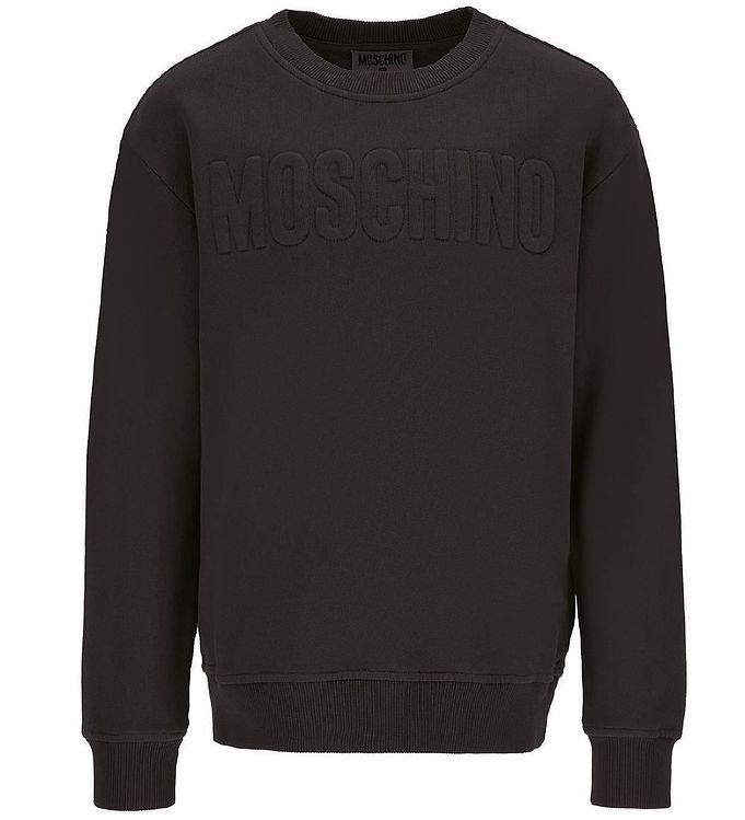 7: Moschino Sweatshirt - Sort m. Logo