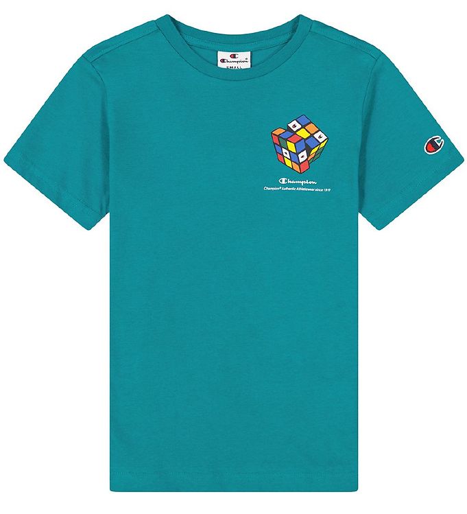 universitetsstuderende jern bestøver Champion T-shirt - Blå » Altid fri fragt i DK » Hurtig levering