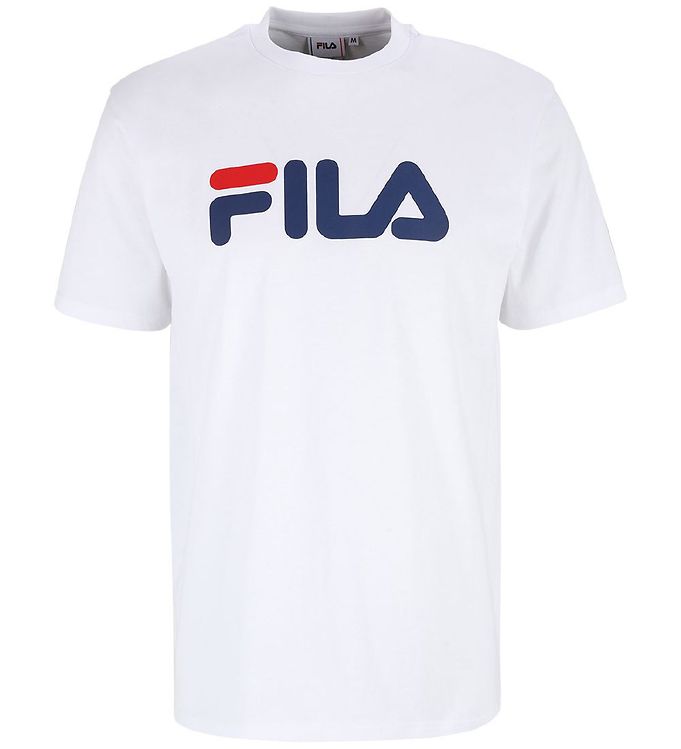 chef reservoir Hurtigt Fila T-shirt - Bellano - Bright White » Gratis kreditordning