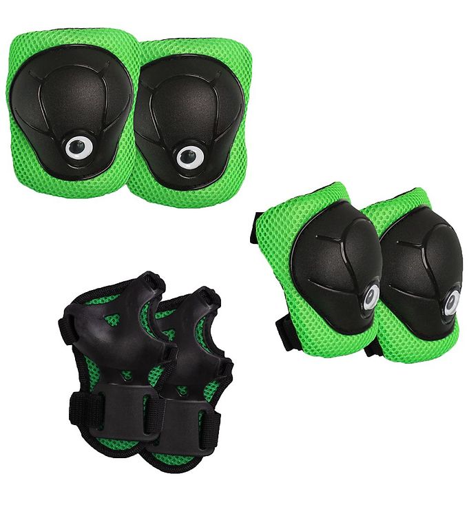 Image of Crazy Safety Beskyttelsessæt - Grøn - OneSize - Crazy Safety Beskyttelsesudstyr (293578-4241328)