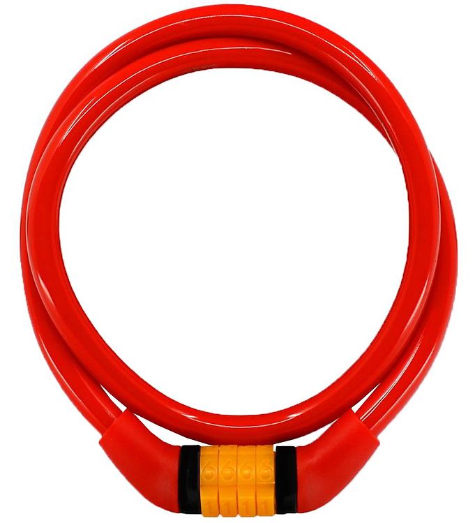 Crazy Safety Kodelås - 60 cm - Rød