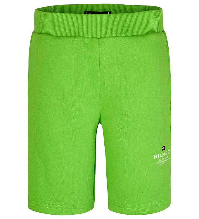 12: Tommy Hilfiger Shorts - TH Logo - Spring Lime