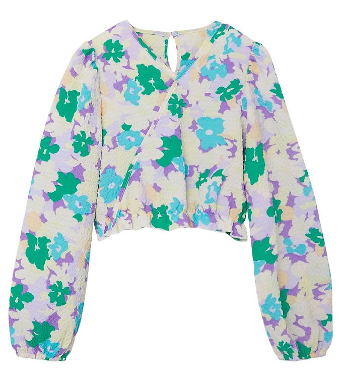 LMTD Bluse - NlfFilower - Swim Cap/Flowerprint