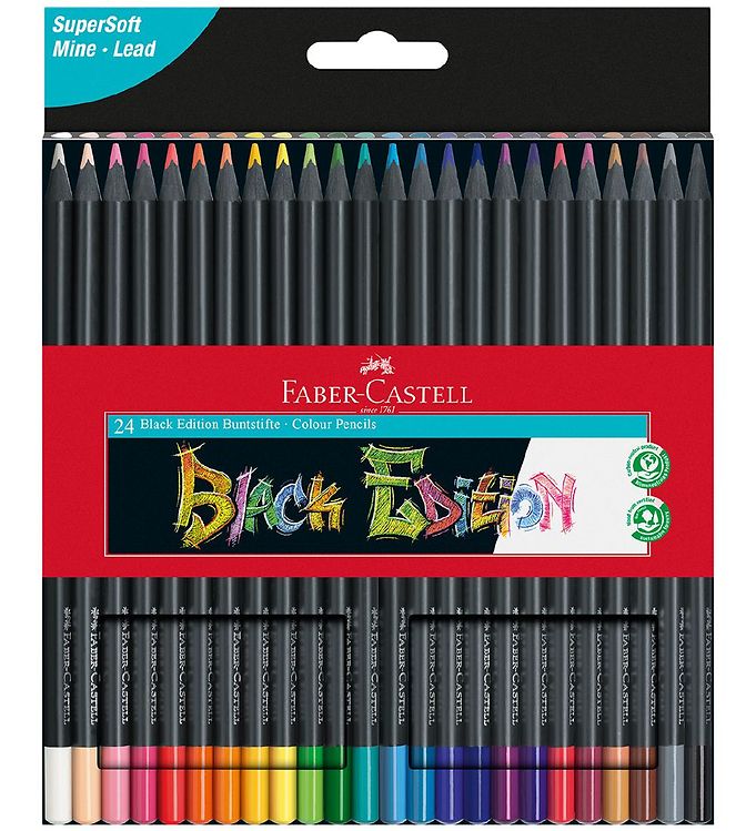 Image of Faber-Castell Farveblyanter - 24 stk. - Trekantet - Multi (294158-4248569)