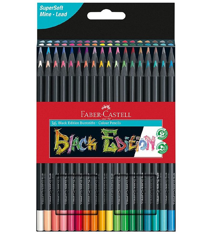 Image of Faber-Castell Farveblyanter - 36 stk. - Trekantet - Multi (294178-4248701)