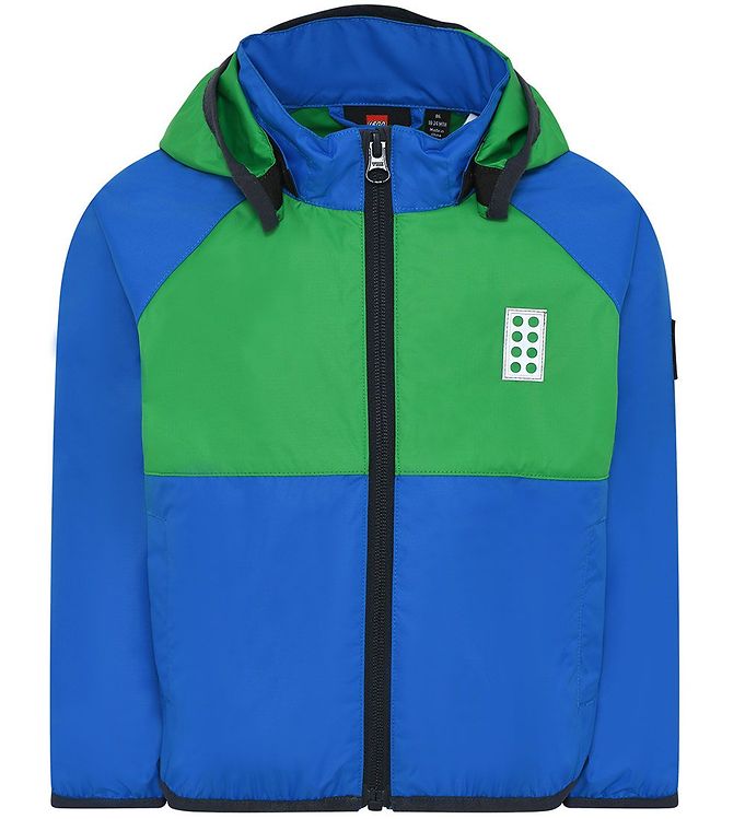 LEGO® Wear Sommerjakke - LWJOCHY 206 - Blå/Grøn