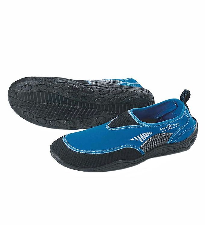 6: Aqua Lung Badesko - Beachwalker - Royal Blue/Sort