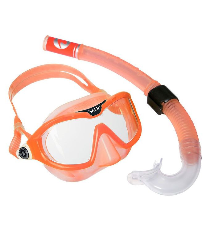 Aqua Lung Snorkelsæt - Mix Combo - Orange/Sort