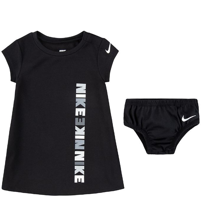 Nike Sæt - Kjole/Bloomers - Sort