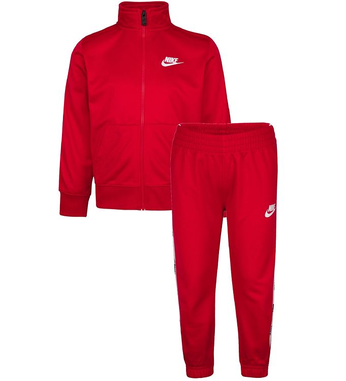 Nike Træningssæt - Cardigan/Bukser - Rød