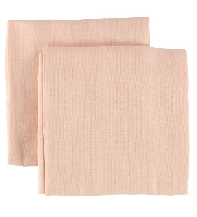 4: Müsli Babysvøb - 120x120 - 2-pak - Muslin - Rose Moon