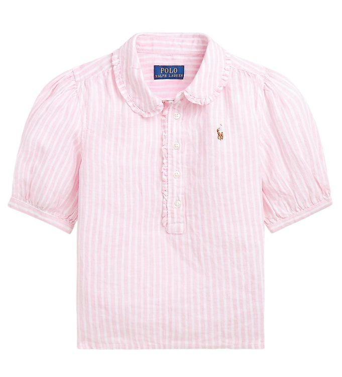 Polo Ralph Lauren Skjorte Kinsley Watch Hill Rosa/hvidstri