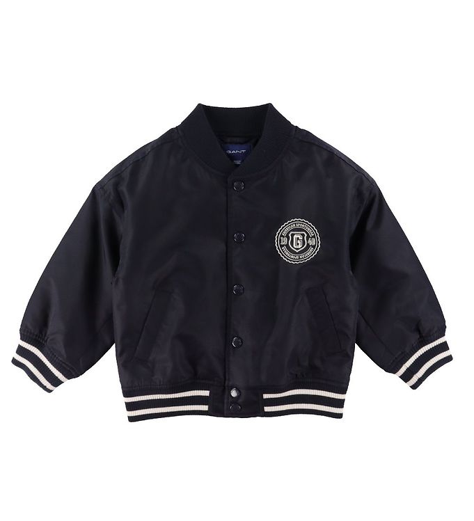 GANT Bomberjakke USA Varsity - Evening Blue » Fri fragt i DK