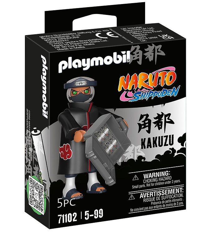 Playmobil Naruto - Kakuzu - 71102 - 5 Dele Fri fragt i Danmark