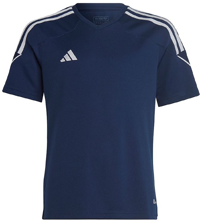 Adidas Performance Shirt Tiro Jsy Blå Hvid