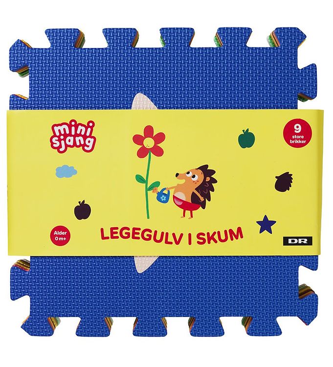 Image of DR Skumgulv - Børste Gulv Puslespil - 9 Brikker (295117-4260994)