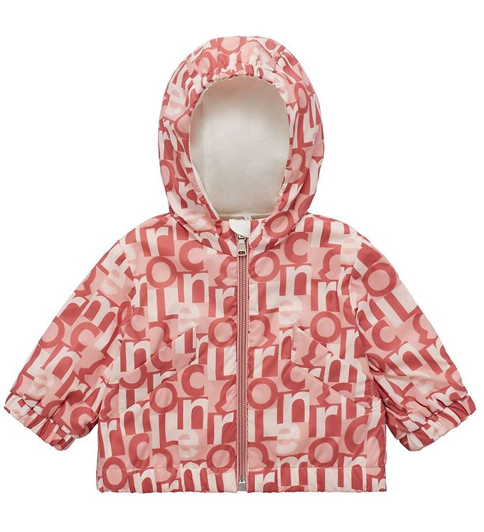 Moncler Jakke Vernant Rosa Print
