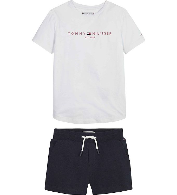 Image of Tommy Hilfiger Sæt - T-shirt/Shorts - Essential - Desert Sky (295751-4272569)