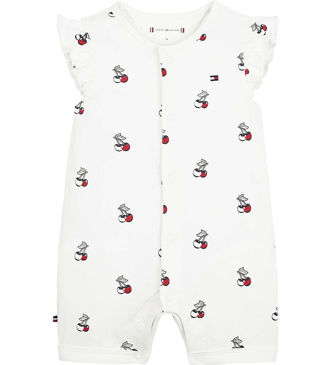 Billede af Tommy Hilfiger Sommerdragt - Cherry Shortall - Cherry Allover