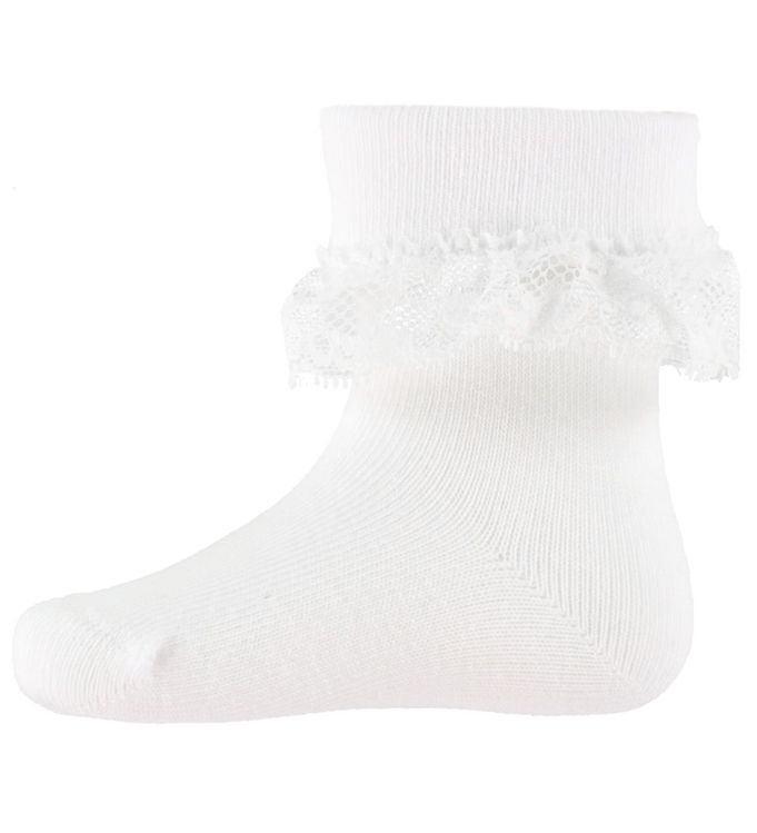 Image of Name It Strømper - NbfOpagna - Bright White m. Blonde - 62/68 - Name It Strømper (295461-4265347)