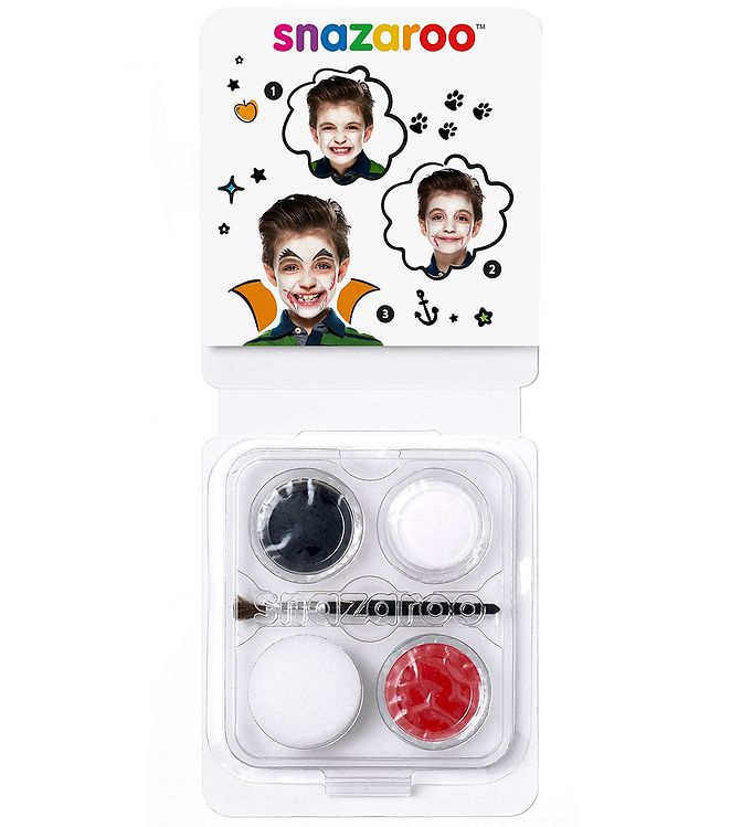 Image of Snazaroo Ansigtsmaling - 3 Farver - Halloween - OneSize - Snazaroo Maling (295502-4265526)