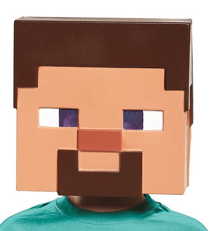Image of JAKKS Pacific Udklædning - Minecraft Maske - Steve - OneSize - JAKKS Pacific Udklædning (297529-4291012)
