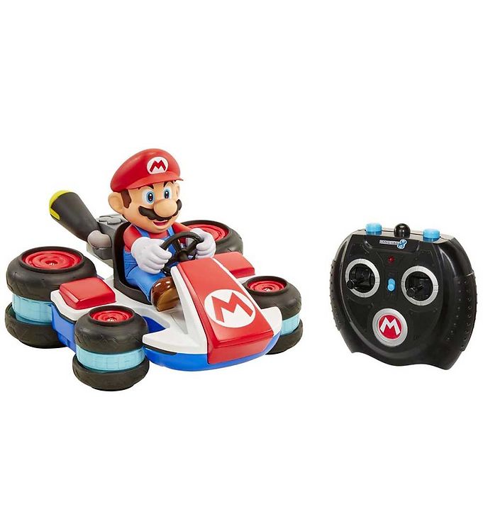 Image of JAKKS Pacific Fjernstyret Bil - Mario Kart - Racer Mario - OneSize - JAKKS Pacific Bil (297717-4292961)