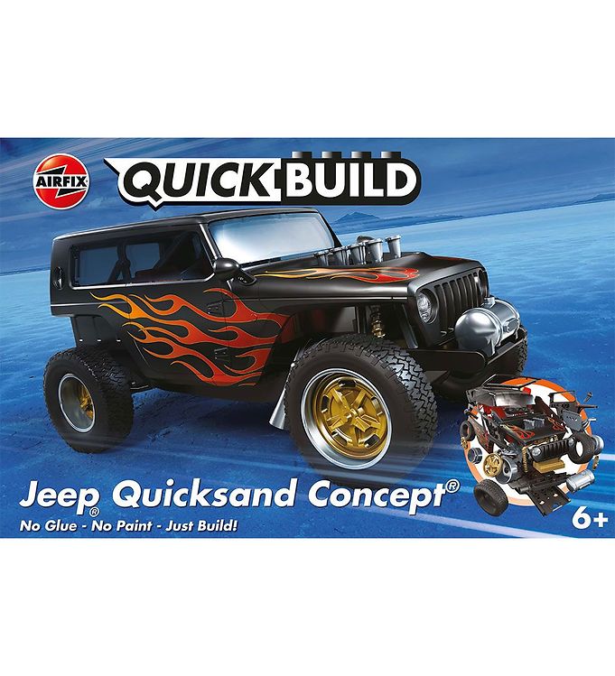 Image of Airfix Sæt - Quick Build - Jeep Quicksand Concept - OneSize - Airfix Klodser (295689-4268148)
