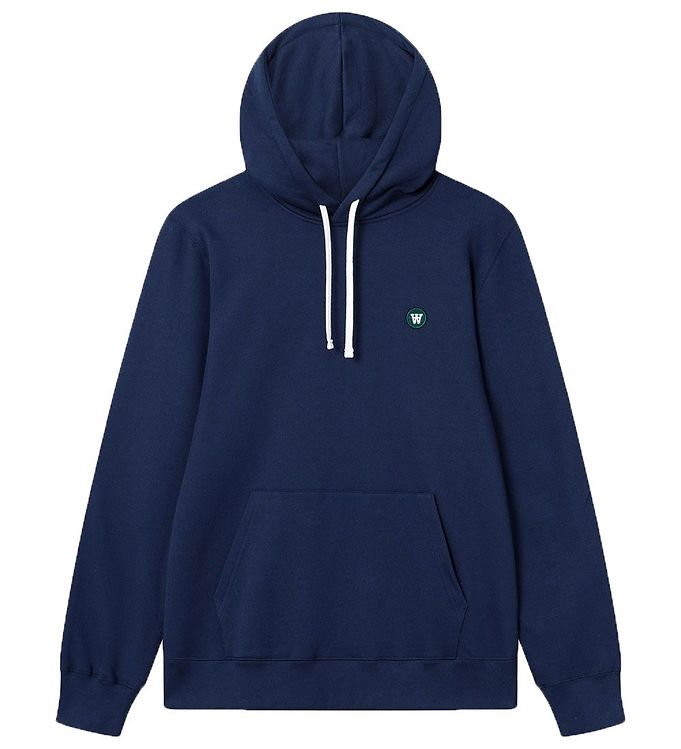 Wood Wood Hættetrøje Ian Navy