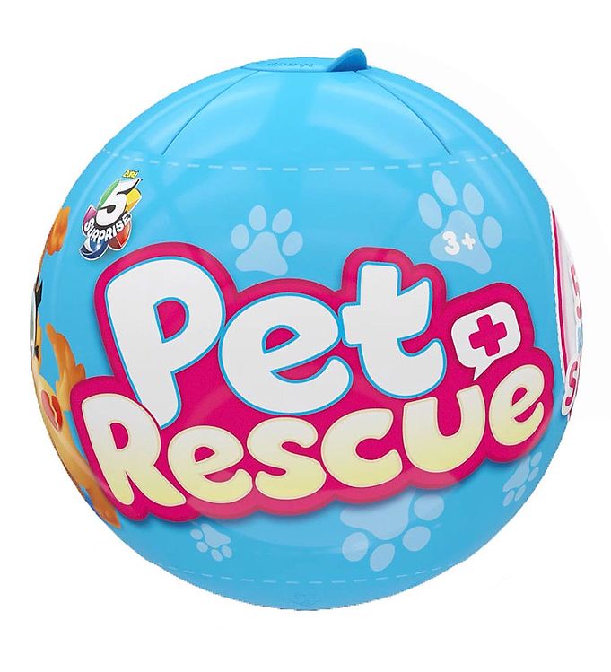 Image of 5 Surprise Kugle m. Overraskelse - Pet Rescue - OneSize - 5 Surprise Legetøj (295862-4270165)