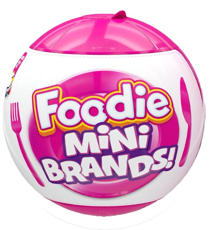 Image of 5 Surprise Kugle m. Overraskelse - Mini Brands - Foodie - OneSize - 5 Surprise Legetøj (295872-4270313)