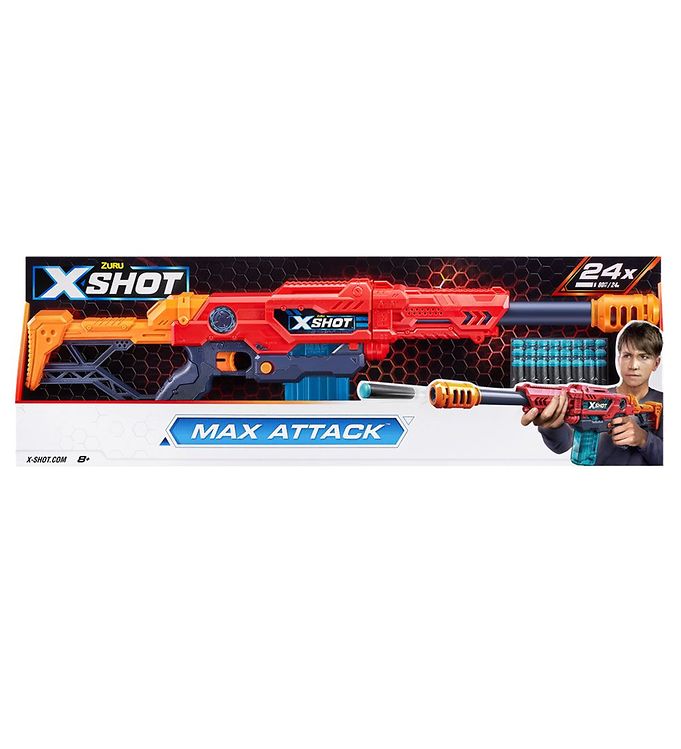 Image of X-SHOT Skumgevær - Excel - Max Attack - OneSize - X-SHOT Legetøj (295883-4270432)