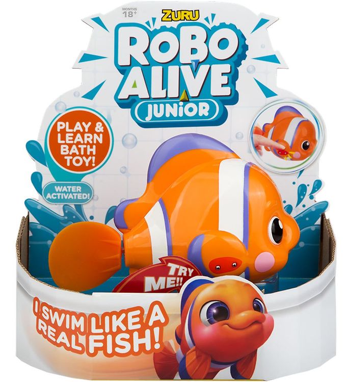 Image of Robo Alive Badelegetøj - Junior - Fisk - OneSize - Robo Alive Badelegetøj (295894-4270528)