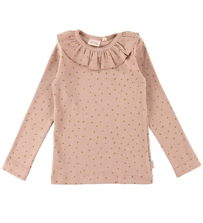 Image of Petit Piao Bluse - Modal - Adobe Rose/Mustard Gold - 6 år (116) - Petit Piao Bluse (295895-4270535)