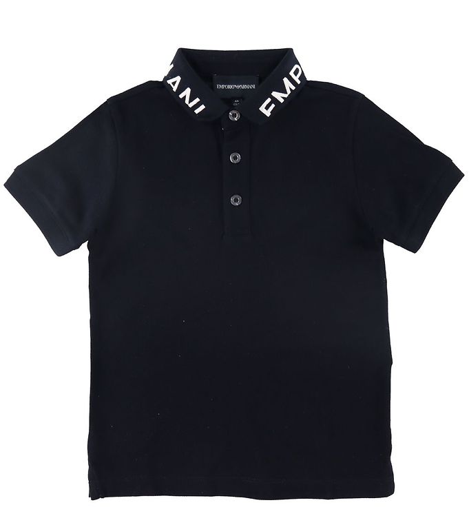 #2 - Emporio Armani Polo - Navy m. Hvid