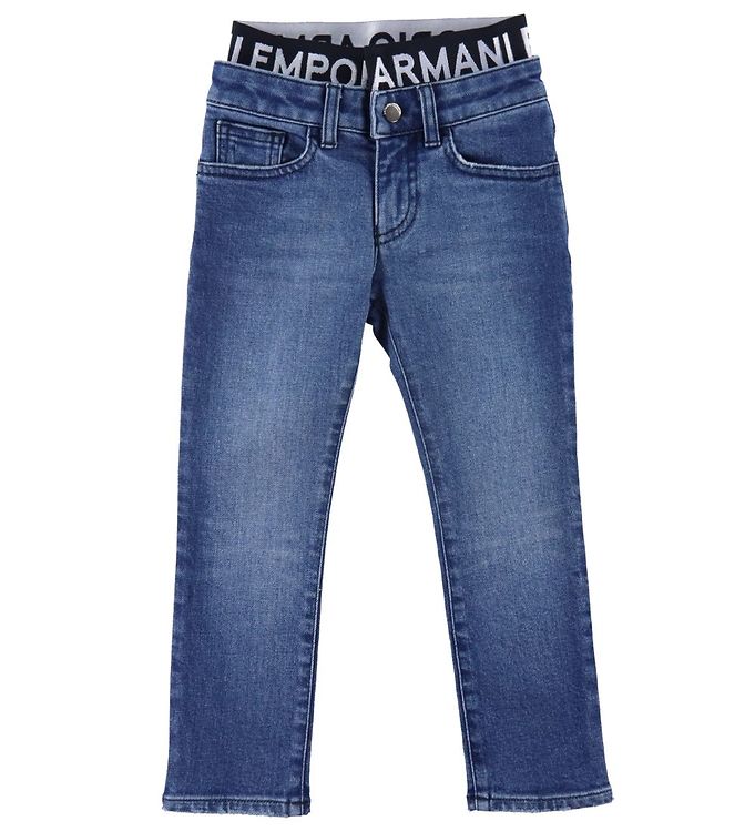 industrialisere kig ind støj Emporio Armani Jeans - Denim Blue » Fragtfri i DK