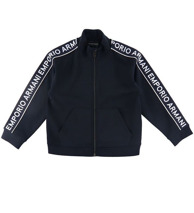 7: Emporio Armani Cardigan - Navy m. Logostribe