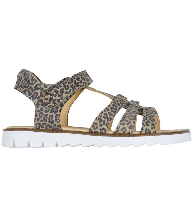 Sandal - Leopard » Gratis hjemmelevering i