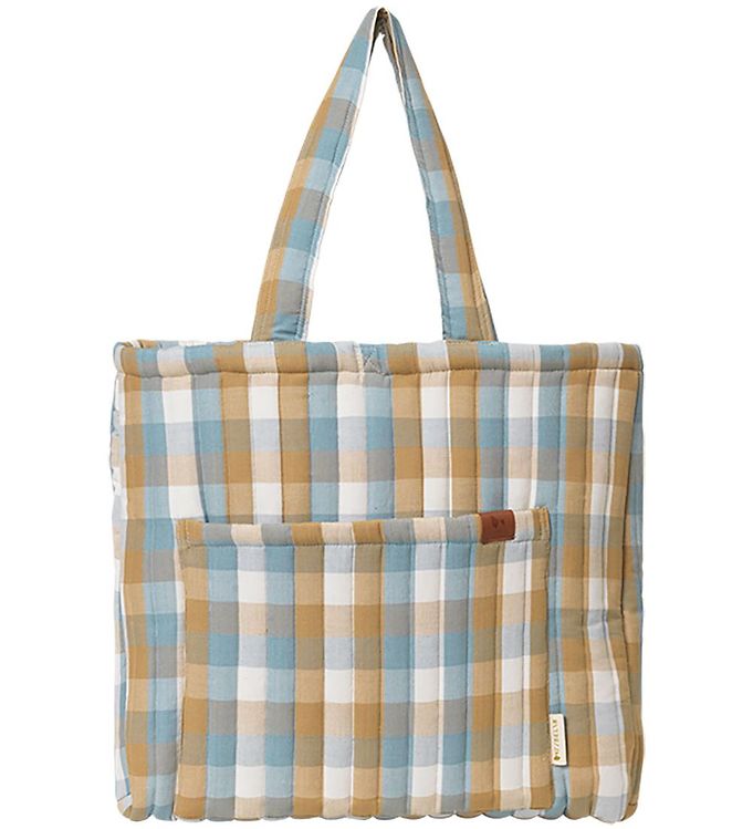 Billede af Fabelab Shopper - Cottage Blue Checks