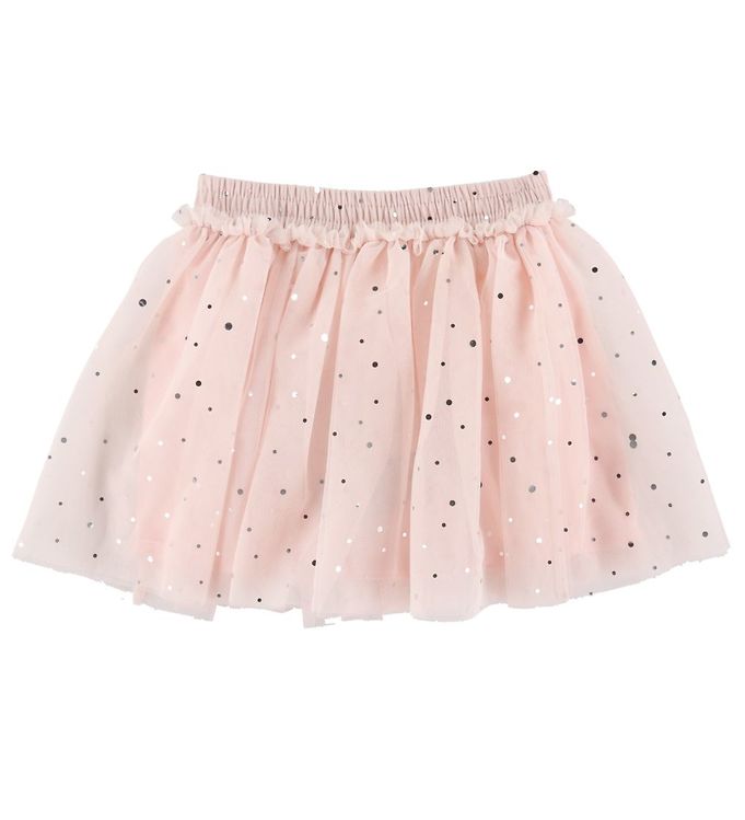 7: Stella McCartney Kids Tylnederdel - Rosa m. Sølvprikker